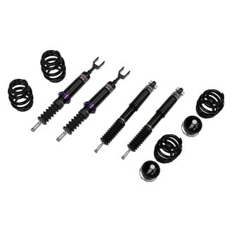 D2 Racing® - 0"-2" x 0"-2" RS Series Front and Rear Coilover Kit