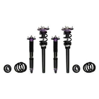 D2 Racing® - 0"-2" x 0"-2" RS Series Front and Rear Coilover Kit