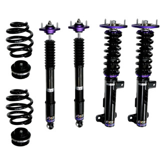 D2 Racing® - 0"-2" x 0"-2" RS Series Front and Rear Coilover Kit