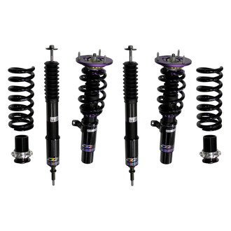 D2 Racing® - 0"-2" x 0"-2" RS Series Front and Rear Coilover Kit