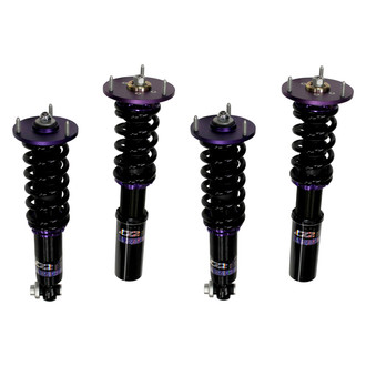 D2 Racing® - 0"-2" x 0"-2" RS Series Front and Rear Coilover Kit