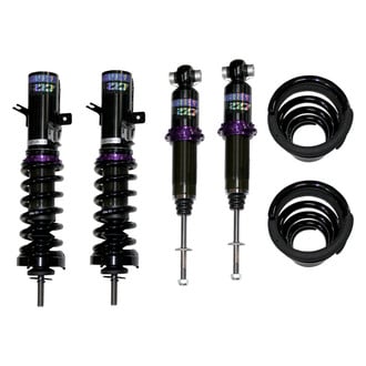 D2 Racing® - 0"-2" x 0"-2" RS Series Front and Rear Coilover Kit