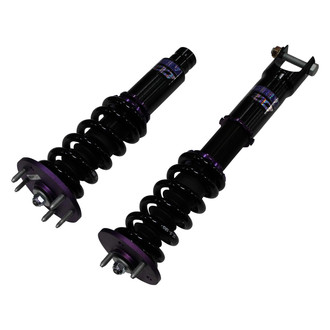 D2 Racing® - 2"-5" x 2"-5" SL Series Front and Rear Coilover Kit