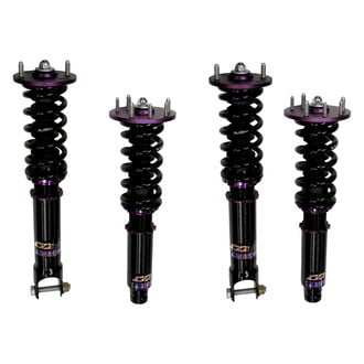 D2 Racing® - 0"-2" x 0"-2" RS Series Front and Rear Coilover Kit