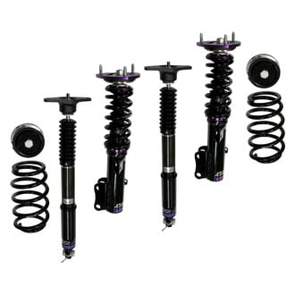 D2 Racing® - 0"-2" x 0"-2" RS Series Front and Rear Coilover Kit