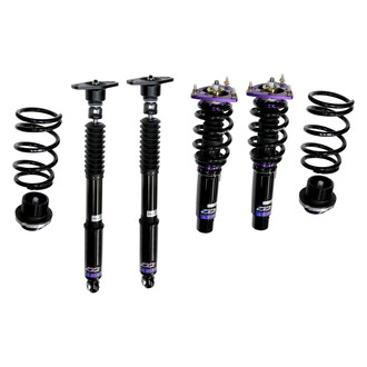 D2 Racing® - 0"-2" x 0"-2" RS Series Front and Rear Coilover Kit