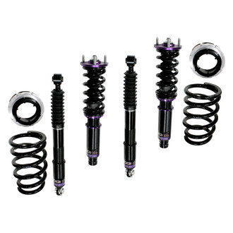 D2 Racing® - 0"-2" x 0"-2" RS Series Front and Rear Coilover Kit