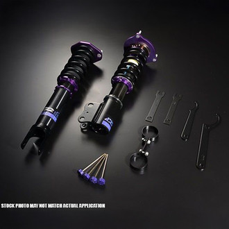 D2 Racing® - 0"-2" x 0"-2" RS Series Front and Rear Coilover Kit