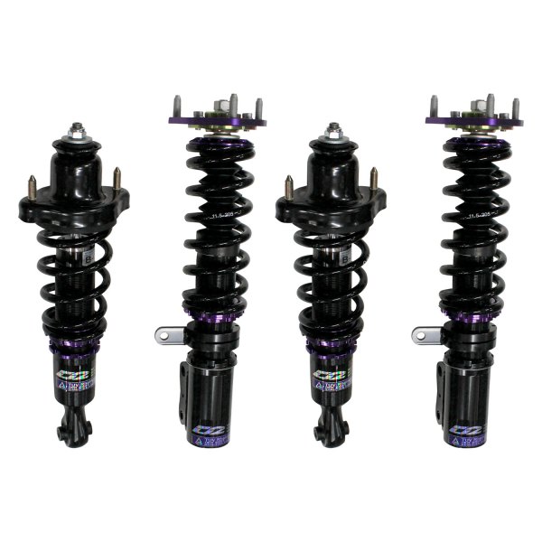 D2 Racing® - RS Series Front and Rear Coilover Kit