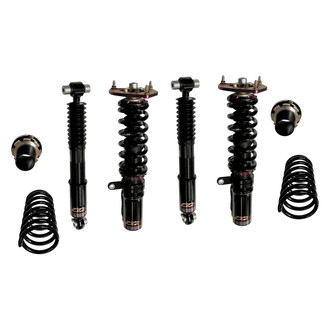 D2 Racing® - 0"-2" x 0"-2" RS Series Front and Rear Coilover Kit