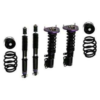 D2 Racing® - 0"-2" x 0"-2" RS Series Front and Rear Coilover Kit