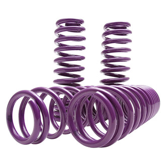D2 Racing® - 1.4" x 1.4" Pro Series Front and Rear Lowering Coil Springs