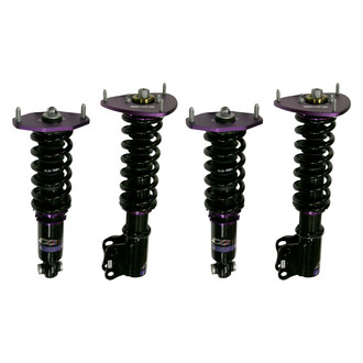 D2 Racing® - 0"-2" x 0"-2" RS Series Front and Rear Coilover Kit