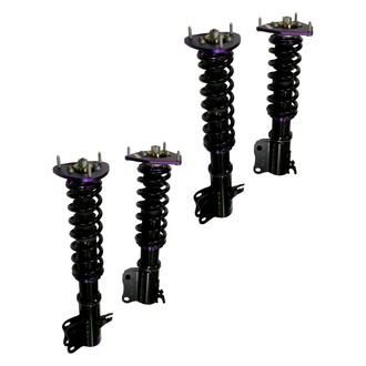 D2 Racing® - 0"-2" x 0"-2" RS Series Front and Rear Coilover Kit