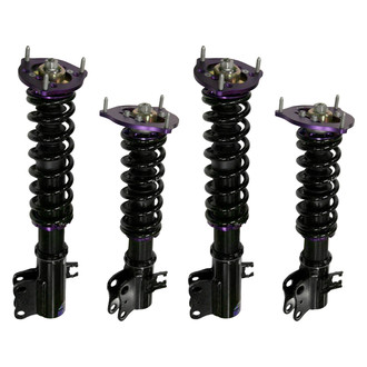 D2 Racing® - 0"-2" x 0"-2" RS Series Front and Rear Coilover Kit
