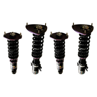 D2 Racing® - 0"-2" x 0"-2" RS Series Front and Rear Coilover Kit