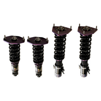 D2 Racing® - 0"-2" x 0"-2" RS Series Front and Rear Coilover Kit