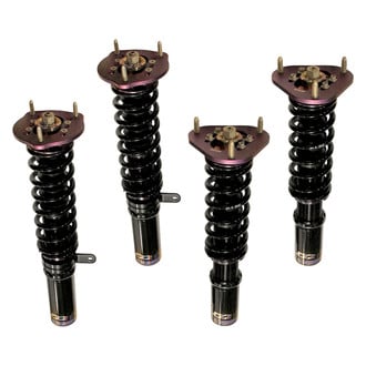 D2 Racing® - 0"-2" x 0"-2" RS Series Front and Rear Coilover Kit