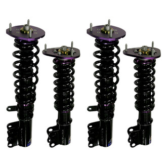 D2 Racing® - 0"-2" x 0"-2" RS Series Front and Rear Coilover Kit