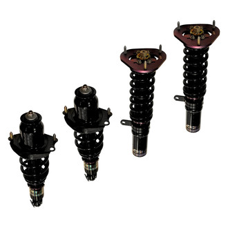 D2 Racing® - 0"-2" x 0"-2" RS Series Front and Rear Coilover Kit
