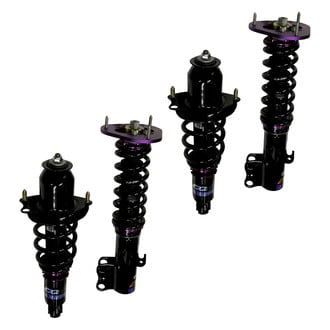 D2 Racing® - 0"-2" x 0"-2" RS Series Front and Rear Coilover Kit