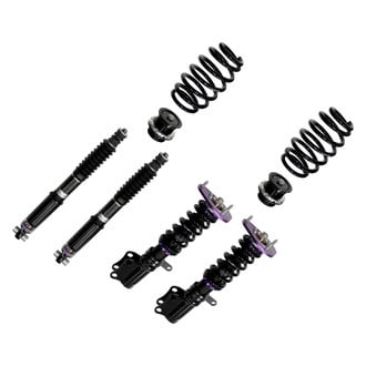 D2 Racing® - 0"-2" x 0"-2" RS Series Front and Rear Coilover Kit