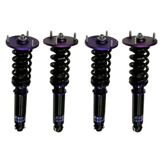 D2 Racing® - 0"-2" x 0"-2" RS Series Front and Rear Coilover Kit