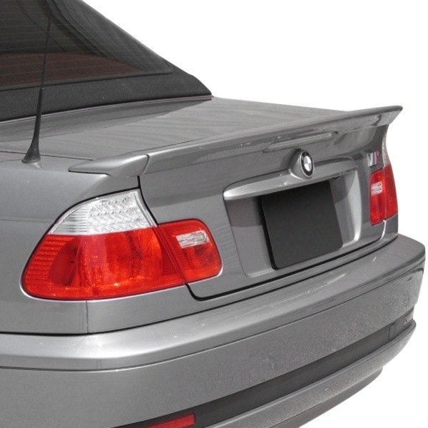FYRALIP Painted Factory Print Code Trunk Lip Wing Spoiler For 2000-2006 BMW 3-Series E46 Convertible 2001-2006 E46 M3 Convertible Fast Delivery Easy Installation Perfect Fit 668 Jet Black 