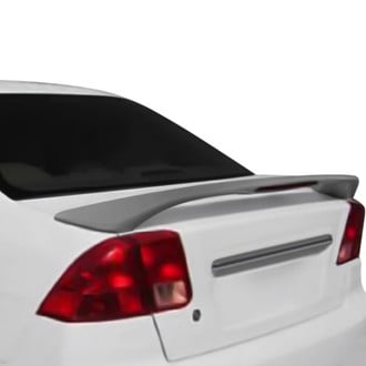 D2S® - Custom Style Fiberglass Rear Wing Spoiler with Light (Painted)