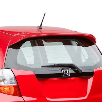 V Style Trunk Wing Spoiler Lip SS FOR 2007-2012 Honda Fit 2th OE Painted Color