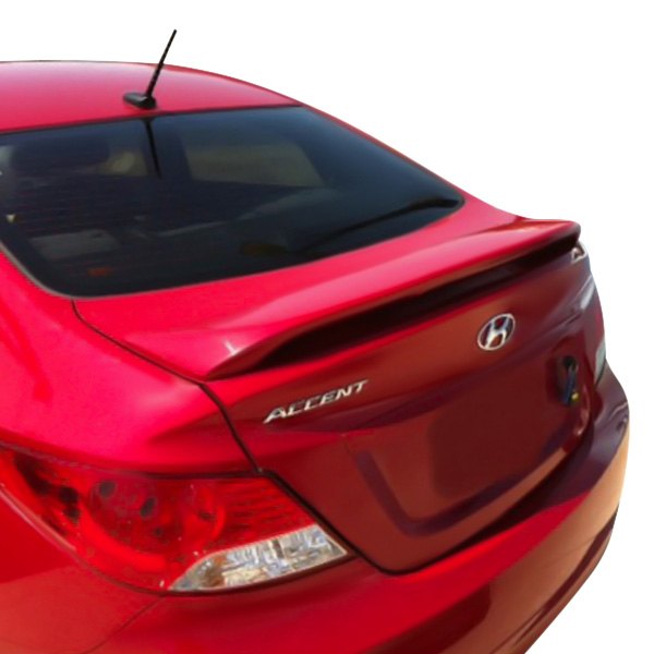 D2S® - Euro Style Fiberglass Rear Wing Spoiler with Light