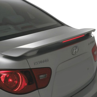 D2S® - Factory Style Fiberglass Rear Wing Spoiler with Light (Painted)