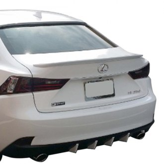 Lexus IS250 Rear Diffusers | Carbon Fiber, Fiberglass – CARiD.com