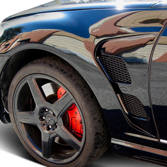 D2S® - Lorinser Style Fiberglass Vented Front Fender Set (Unpainted)