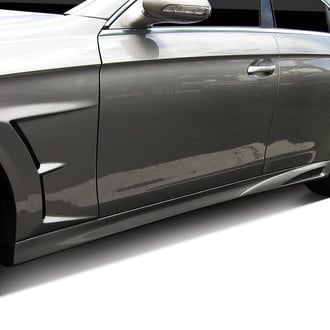 D2S® - Lorinser Style Fiberglass Side Skirt Set (Unpainted)