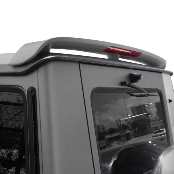  D2S® - EuroTuner Style Fiberglass Rear Roof Spoiler with Light