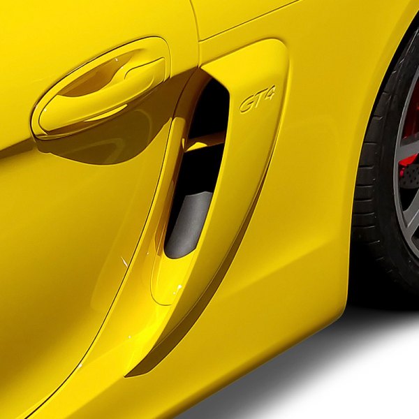 D2S® - GT4 Style Fiberglass Side Vents (Painted)