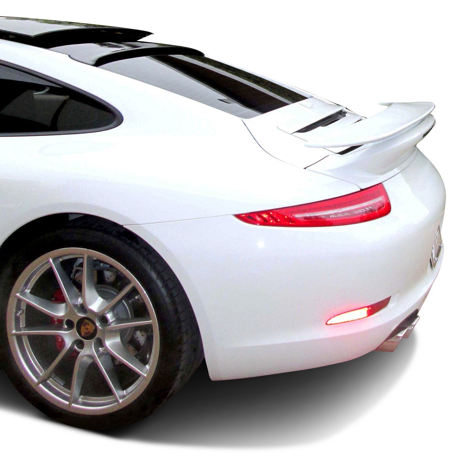 D2S® - Porsche 911 Series Carrera 991 Body Code 2019 Turbo S Style Rear  Ducktail Lip Spoiler