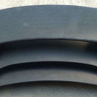 D2S® - Factory GT3 Style Fiberglass Rear Wing Blade with Wingets with Light (Unpainted)