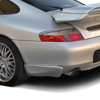 D2S® - Aero-Cup Style Carbon Fiber Rear Bumper Side Skirt Set