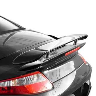 D2S® - Turbo Style Fiberglass Rear Tailbase Wing with Light (Unpainted)