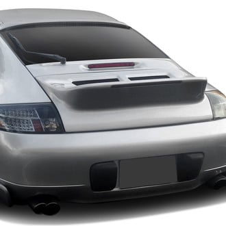 D2S® - OE Classic Style Carbon Fiber Ducktail Lid with Light and Grilles