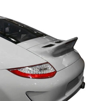 D2S® - Factory Classic Style Carbon Fiber Rear Tailbase Lid Spoiler with Light and Grills