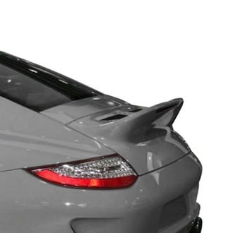 D2S® - Factory Classic Style Carbon Fiber Rear Tailbase Lid Spoiler with Light and Grills