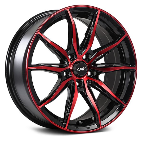DAI ALLOYS® - FRANTIC DW115 Gloss Black with Machined Red Face