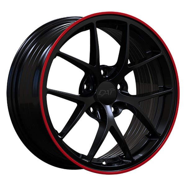DAI ALLOYS® - DW132 SKY Gloss Black with Red Line