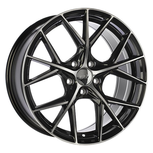 DAI ALLOYS® - DW134 WIDOW Gloss Black with Machined Face