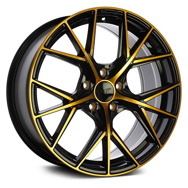 DAI ALLOYS® - DW124 A-SPEC Gloss Black with Machined Bronze Face