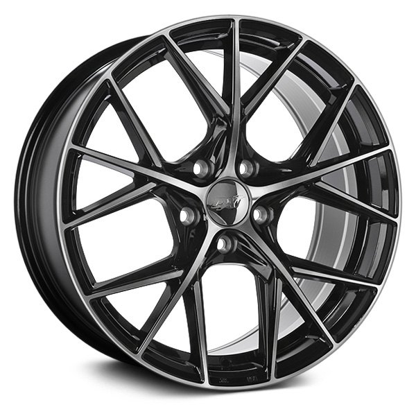 DAI ALLOYS® - DW124 A-SPEC Gloss Black with Machined Face