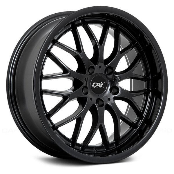 DAI ALLOYS® DW46 PASSION Wheels Black Rims